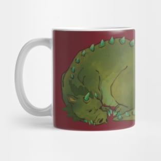 Sleepy Dragon Mug